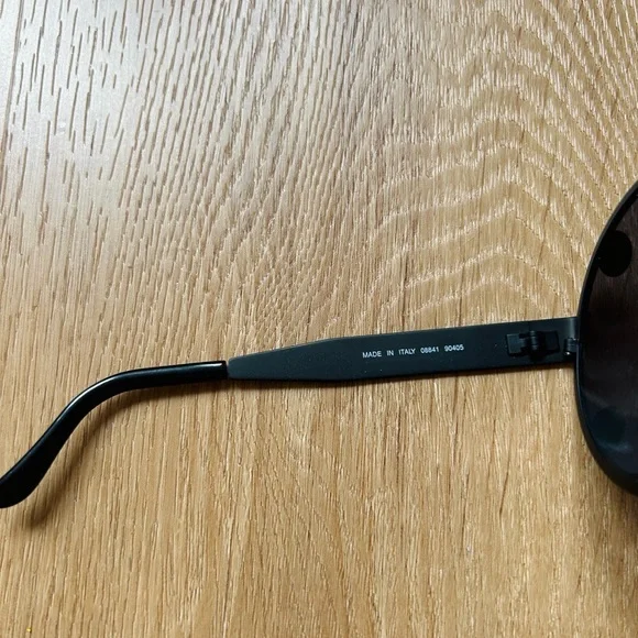 Chanel Round Sunglasses Eyewear Black Small Good 08841 90405  display picture 3